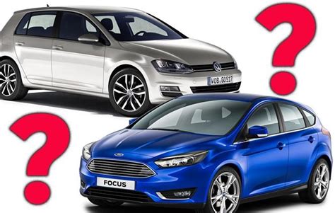 Company Cars Compared Ford Focus Vs Vw Golf