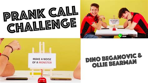 Prank Call Challenge With Dino And Ollie Youtube