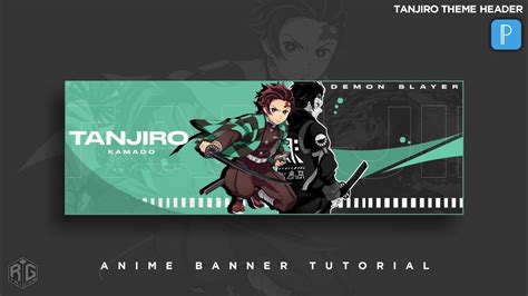 Demon Slayer Youtube Banner Template Demon Slayer Anime Header Banner