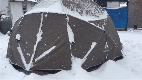 Woods Expedition 4 Season Tundra Tent Youtube