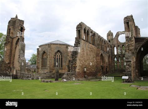 Elgin Cathedral Is A Historic Ruin Scotland Stock Photo Alamy