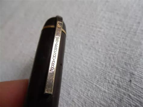 Ancien Stylo Plume Eversharp Avec Plume En Or Carats Eur