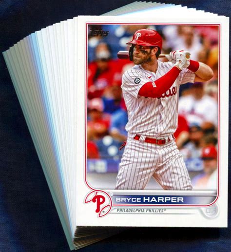 Topps Philadelphia Phillies Baseball Cards Team Set