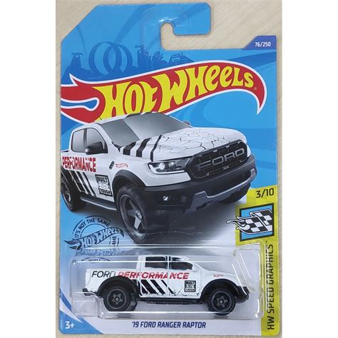 Hot Wheels 19 Ford Ranger Raptor 2019 Speed Graphics Trucks HKS Shopee Malaysia