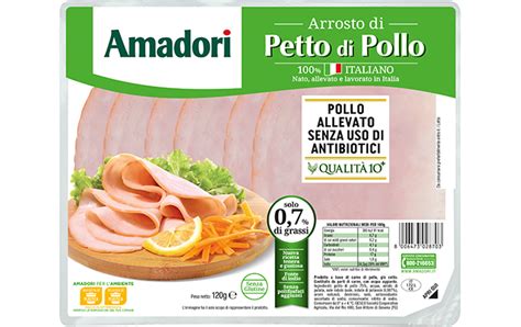 Arrosto A Fette Di Petto Di Pollo Qualit Amadori