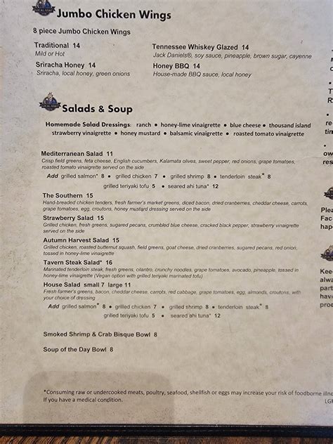 Menu At Local Goat New American Restaurant Pigeon Forge Pigeon Forge