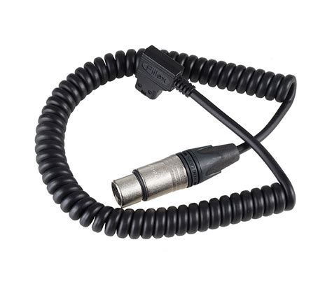 D-Tap Cable 2ft Curled D-Tap to XLR-3 | Fiilex LED