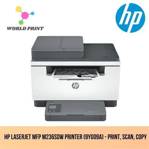 Hp Laserjet Mfp M236sdw Printer 9yg09a Print Scan Copy Shopee Malaysia