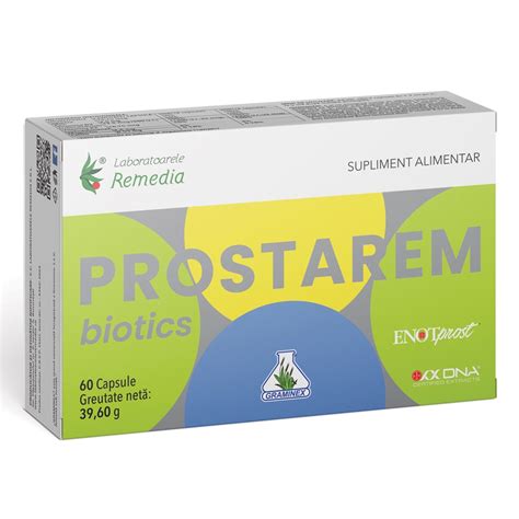 Prostarem Biotics Capsule Laboratoarele Remedia Farmacia Tei Online