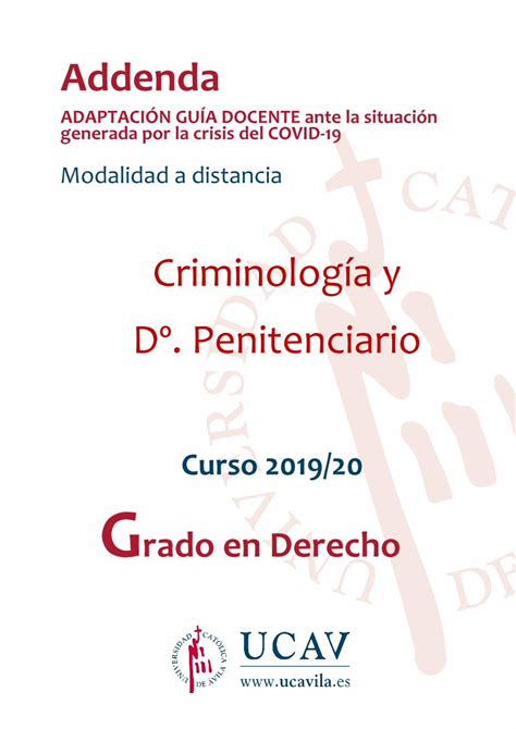 PDF Criminología y Dº Penitenciario DOKUMEN TIPS