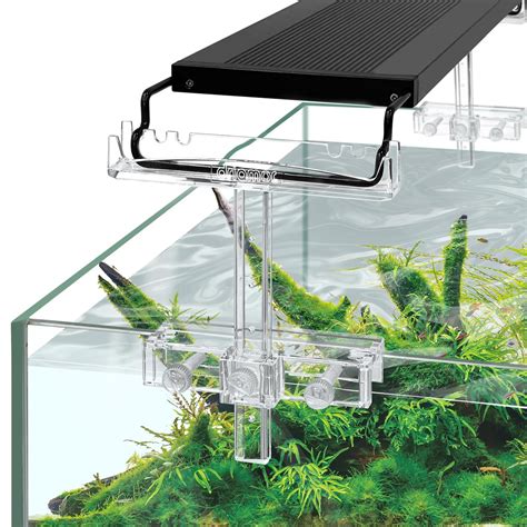 driamor Aquarium Light Riser Adjustable, Clear Acrylic Fish Tank LED ...