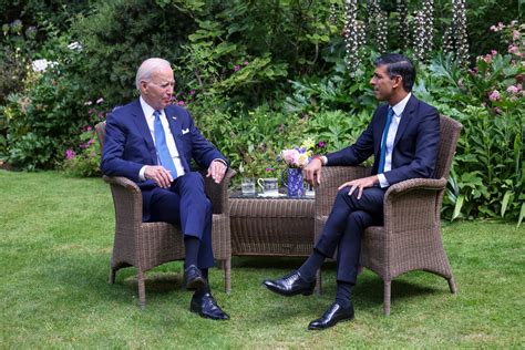 Biden Sunak Boost Us Uk Ties With Charm And Economic Talks Bloomberg