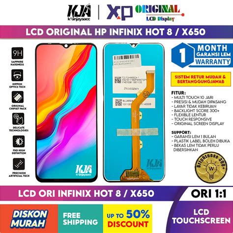 Jual Lcd Original Infinix Hot X X C X B X D Lcd Touchscreen Hp Ori Shopee