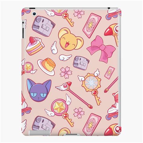 Funda Y Vinilo Para IPad Sakura Card Captor Peach De LonelyBunny