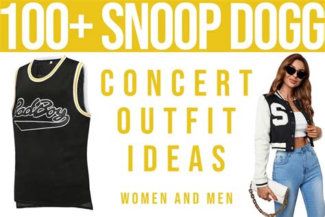 100+ Snoop Dogg Concert Outfit Ideas: Tour Concert Outfits M/F ...