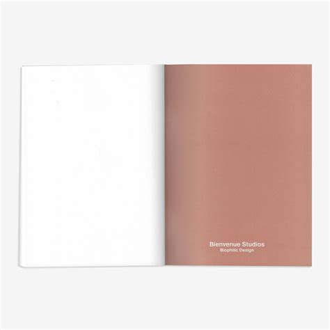 Design Glacier Notebook N Nude Bienvenue Studios