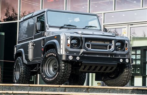 Defender SHADOW CHROME HEADLIGHTS WITH PARKING BULB RHD
