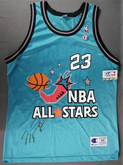 Michael Jordan All Star Nba Autographed Jersey