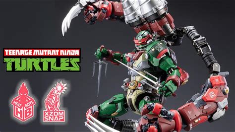 Teenage Mutant Ninja Turtles Raphael Mecha Alloy Action Figure