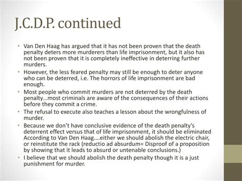 Ppt The Death Penalty Powerpoint Presentation Free Download Id 3057596