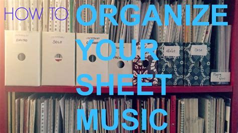 Tour My Sheet Music Collection Youtube