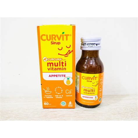 Jual CURVIT SIRUP 60 ML DAN 120 ML Shopee Indonesia