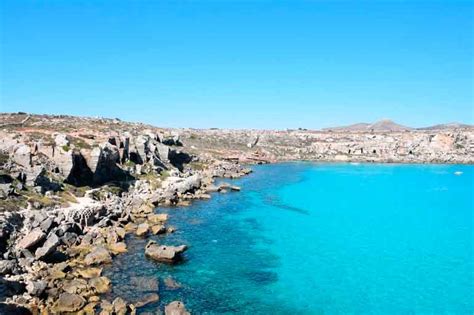 Spiaggia Cala Azzurra Isola Di Favignana Itbeach