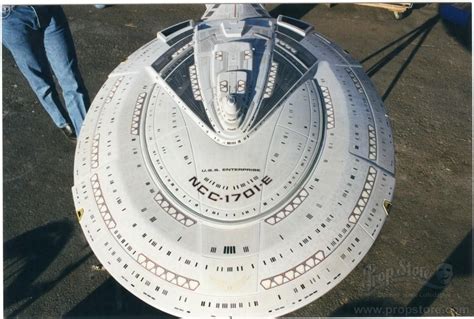 Reference Photos Of Enterprise E From Ilm Via Propstore Model Shop