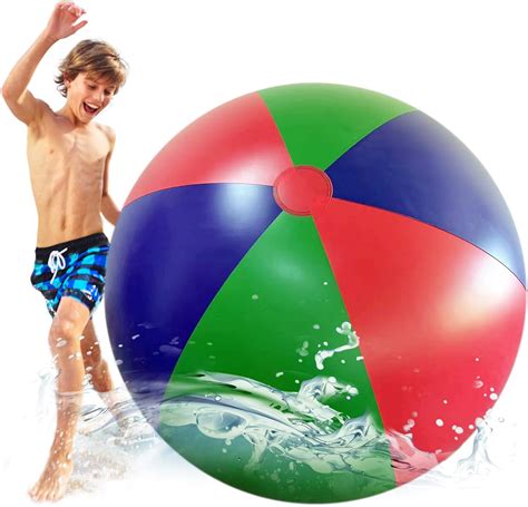 Schwimmer 5 Foot Beach Ball Durable And Thick 60 Inches Giant Beach Ball Great