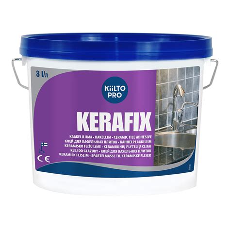 Клей для плитки Kesto Kerafix готовый 3 л — купить в Петровиче в Санкт ...