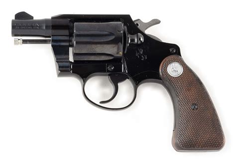 C Colt Cobra Special Double Action Revolver With Matching Factory