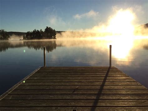 Shin Pond, Maine. | Pond, Stairs, Maine