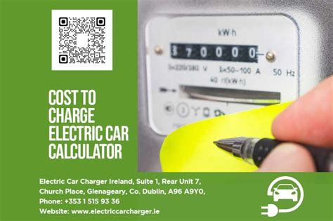 Cost To Charge Electric Car Calculator Tool