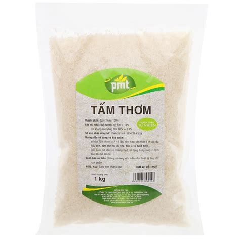 Gạo tấm thơm PMT túi 1kg