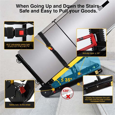 Mua Riosoc Electric Stair Climbing Hand Trucks W Adjustable