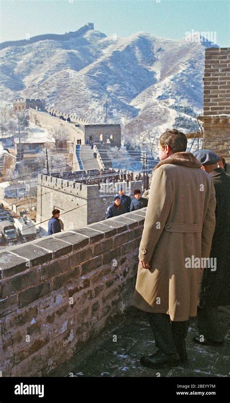 Richard Nixon Visits China 1972 Hi Res Stock Photography And Images Alamy