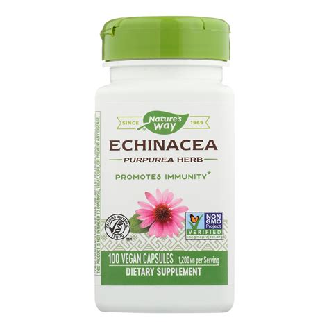 Nature S Way Echinacea Goldenseal 100 Capsules