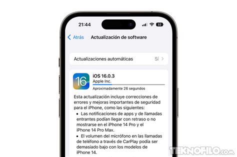 La actualización iOS 16 0 3 ya está aquí Estas son las novedades