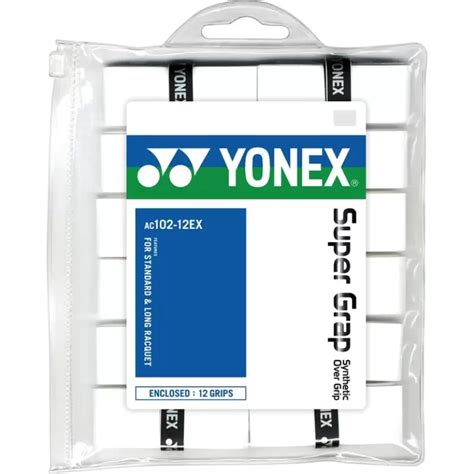 OVERGRIP SUPER GRAP X12 BLANCO Yonex Colombia