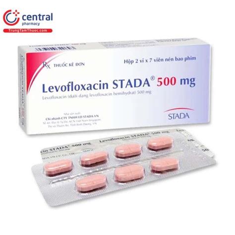 Thuốc Levofloxacin Stada 500 điều Trị Nhiễm Khuẩn Nhẹ đến Trung Bình