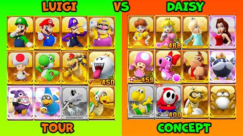 Luigi Vs Daisy Tour Concept Youtube