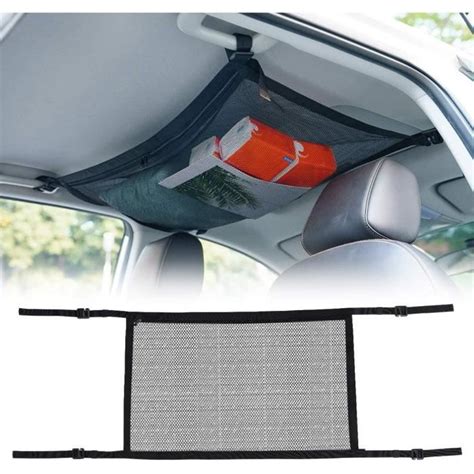 Locisne Filet Cargaison Plafond Voiture Sac Poche Rangeament Intérieur