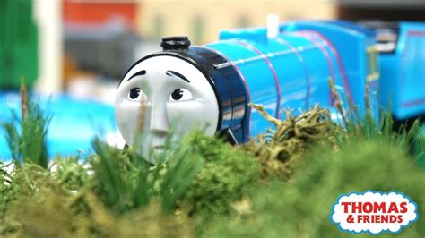 Gordon Takes A Dip Stuck In The Accident Thomas And Friends Clip