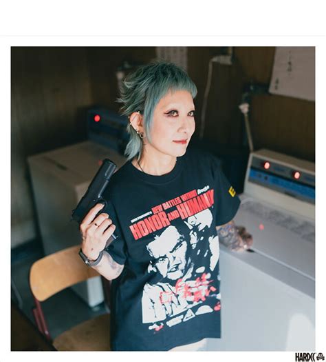 楽天市場 ハードコアチョコレート HARDCORE CHOCOLATE 新仁義なき戦い 菅原文太 呉ブラック SS TEE T 2478UR BK Tシャツ 半袖