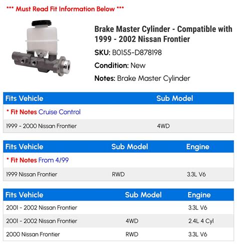 2002 Nissan Frontier Parts Diagram and Breakdown
