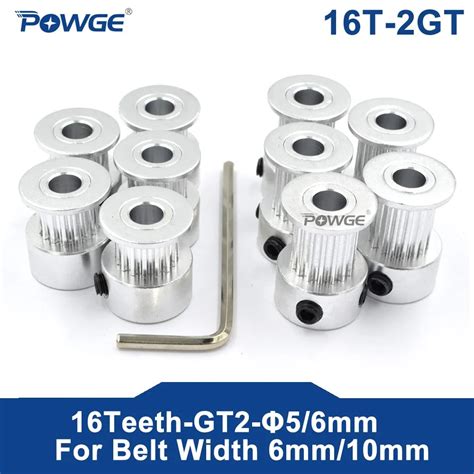 Powge Teeth Gt G M Mgt Timing Synchronous Pulley Bore Mm For