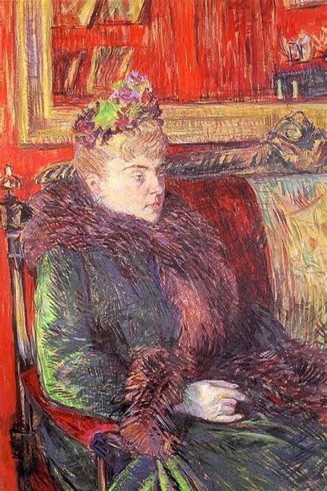 Madame De Gortzikolff Henri De Toulouse Lautrec Toulouse Lautrec