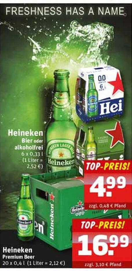 Heineken Bier Oder Alkoholfrei Angebot Bei Schluckspecht Prospekte De