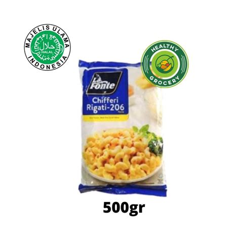 La Fonte Chifferi Rigati Pasta Macaroni Gr Lazada Indonesia