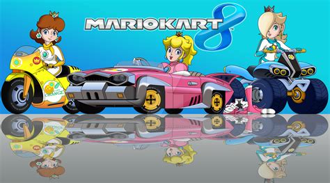 Mario Kart 8 Princesses by FamousMari5 on DeviantArt